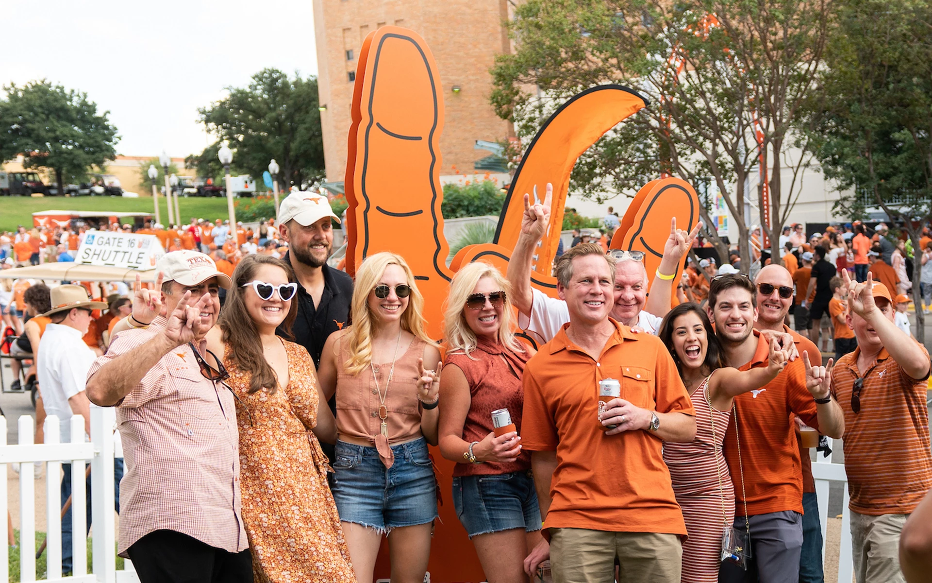 The University of Texas Club - Tailgate Tent