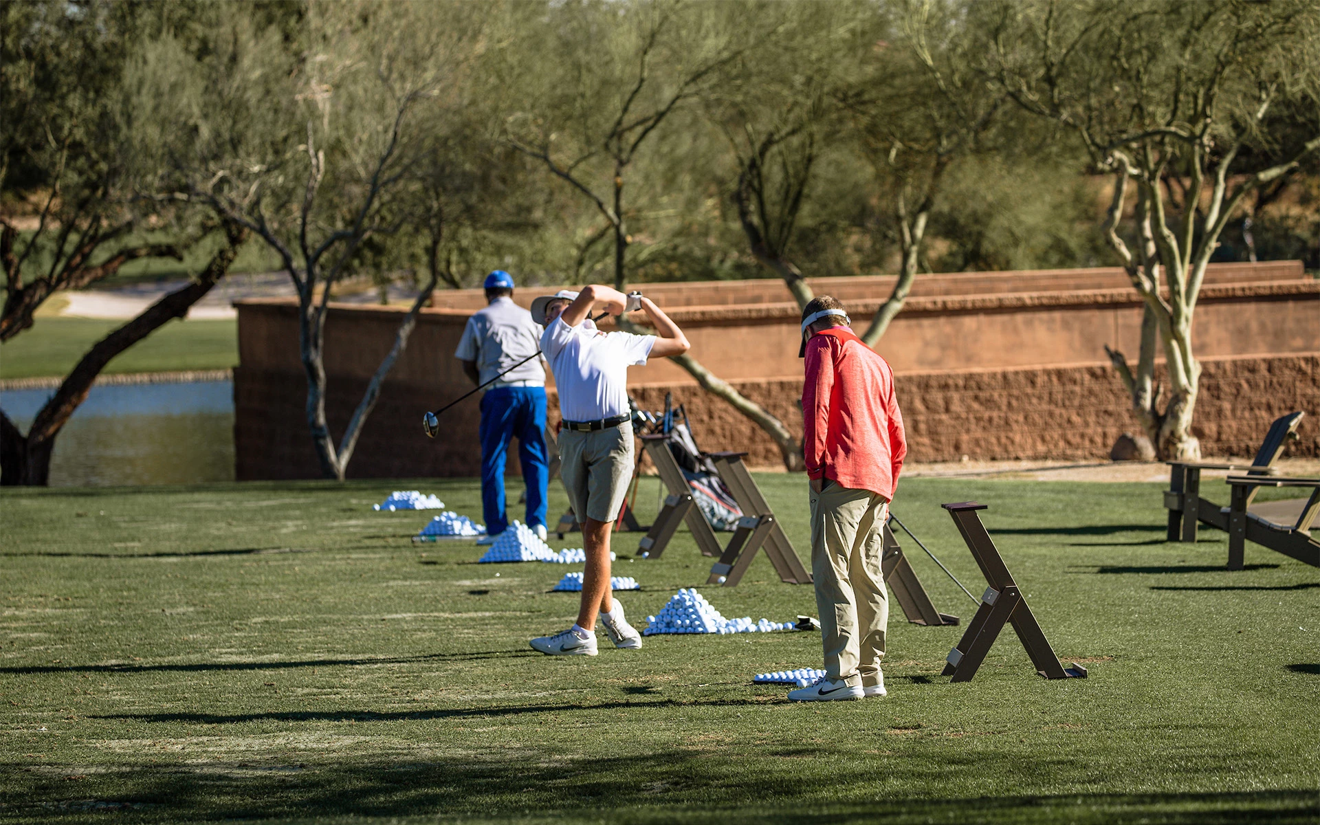 Youth golf lesson in Phoenix at Anthem Golf & Country Club