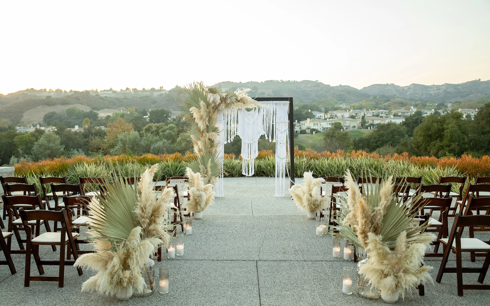 Coto de Caza Outdoor Wedding Venue: Stunning California Hill Views, Sunset Glow, and Unique Casual Elegance